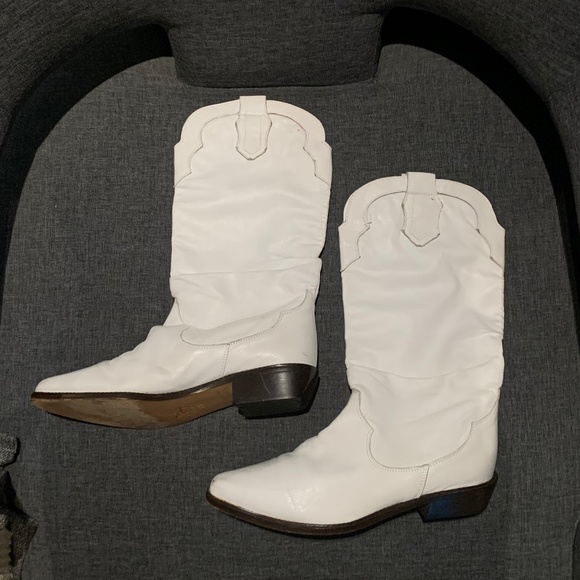 Vintage Zodiac Slouchy Cowboy Boots - Picture 3 of 15